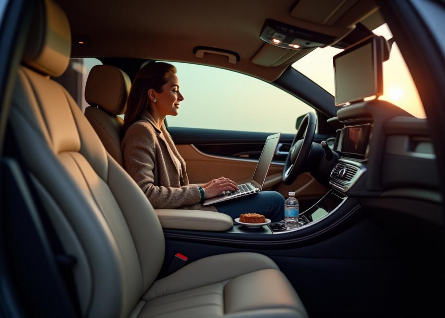 Transport longue distance confort premium